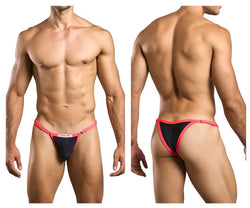 JUSTIN+SIMON Men's Underwear XSJ12 Bikini One Color Black thumbnail 1