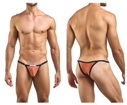JUSTIN+SIMON Men's Underwear XSJ12 Bikini Color Ochre thumbnail 1