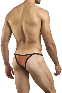 JUSTIN+SIMON Men's Underwear XSJ12 Bikini Color Ochre thumbnail 3