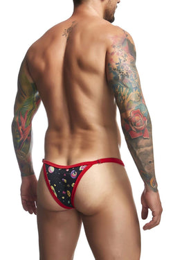JUSTIN+SIMON Men's Underwear XSJ12 Bikini Color Psycodelic thumbnail 3