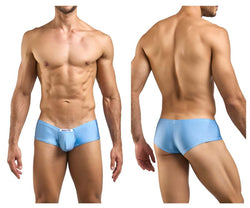 JUSTIN+SIMON Men's Underwear XSJ13 Cheeky Bulge Boxer Color Baby Blue thumbnail 1