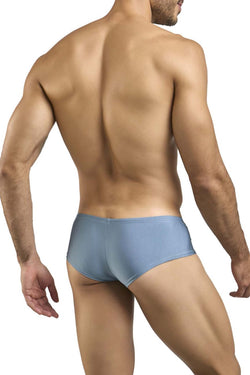 JUSTIN+SIMON Men's Underwear XSJ13 Cheeky Bulge Boxer Color Metal Green thumbnail 3