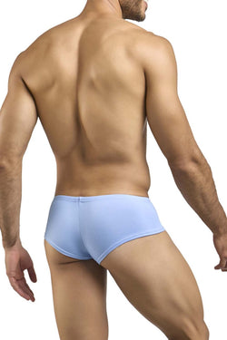 JUSTIN+SIMON Men's Underwear XSJ13 Cheeky Bulge Boxer Color Peach Blue thumbnail 3