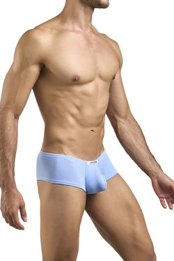 JUSTIN+SIMON Men's Underwear XSJ13 Cheeky Bulge Boxer Color Peach Blue thumbnail 4