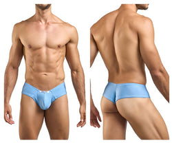 JUSTIN+SIMON Men's Underwear XSJ22 Cheek Briefs Color Baby Blue thumbnail 1