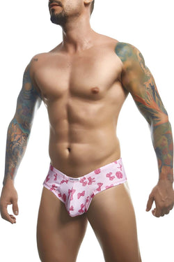 JUSTIN+SIMON Men's Underwear XSJ22 Cheek Briefs Color Coquette thumbnail 4