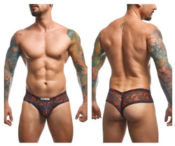 JUSTIN+SIMON Men's Underwear XSJ22 Cheek Briefs Color Lips thumbnail 1