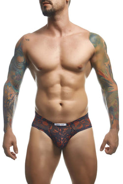 JUSTIN+SIMON Men's Underwear XSJ22 Cheek Briefs Color Lips thumbnail 2