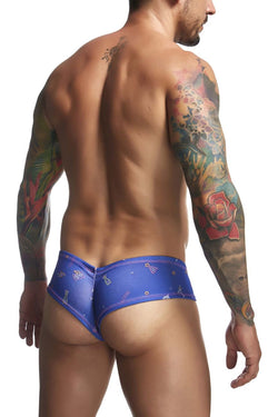 JUSTIN+SIMON Men's Underwear XSJ22 Cheek Briefs Color Party thumbnail 3