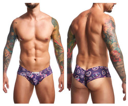 JUSTIN+SIMON Men's Underwear XSJ22 Cheek Briefs Color Pride thumbnail 1