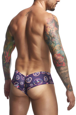 JUSTIN+SIMON Men's Underwear XSJ22 Cheek Briefs Color Pride thumbnail 3