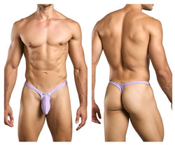 JUSTIN+SIMON Men's Underwear XSJBU02 Bulge Thongs Color Lilac thumbnail 1
