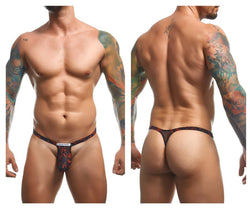 JUSTIN+SIMON Men's Underwear XSJBU02 Bulge Thongs Color Lips thumbnail 1