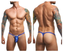 JUSTIN+SIMON Men's Underwear XSJBU02 Bulge Thongs Color Party thumbnail 1
