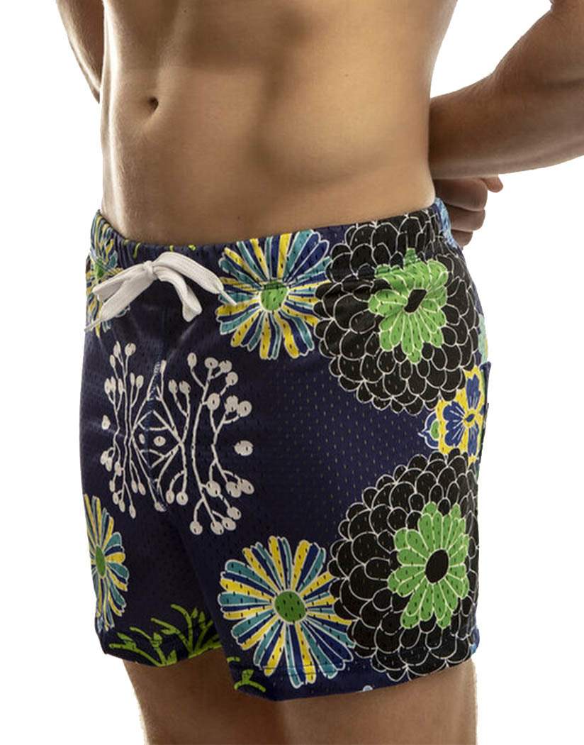 Jack Adams royal Flower Freestyle Mesh Short