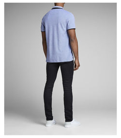 Jack & Jones Paulo's Pique Polo Shirt Bright Cobalt thumbnail 2