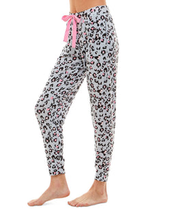 Jaclyn Intimates Whisper Luxe Jogger Pajama Pants Spotty Felix thumbnail 2