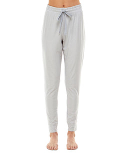 Jaclyn Intimates Yummy Jogger Pajama Pants Pearl Blue thumbnail 1