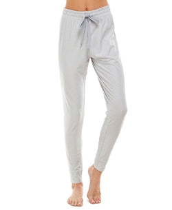 Jaclyn Intimates Yummy Jogger Pajama Pants Pearl Blue thumbnail 2