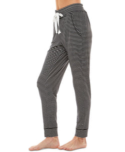 Jaclyn Intimates Yummy Jogger Pajama Pants True Stripe thumbnail 3
