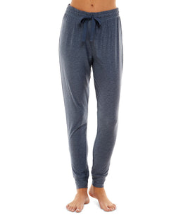 Jaclyn Intimates Yummy Jogger Pajama Pants Vintage Indigo thumbnail 2