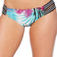 Jag Tropical Print Strappy Bikini Bottom in Multicolor