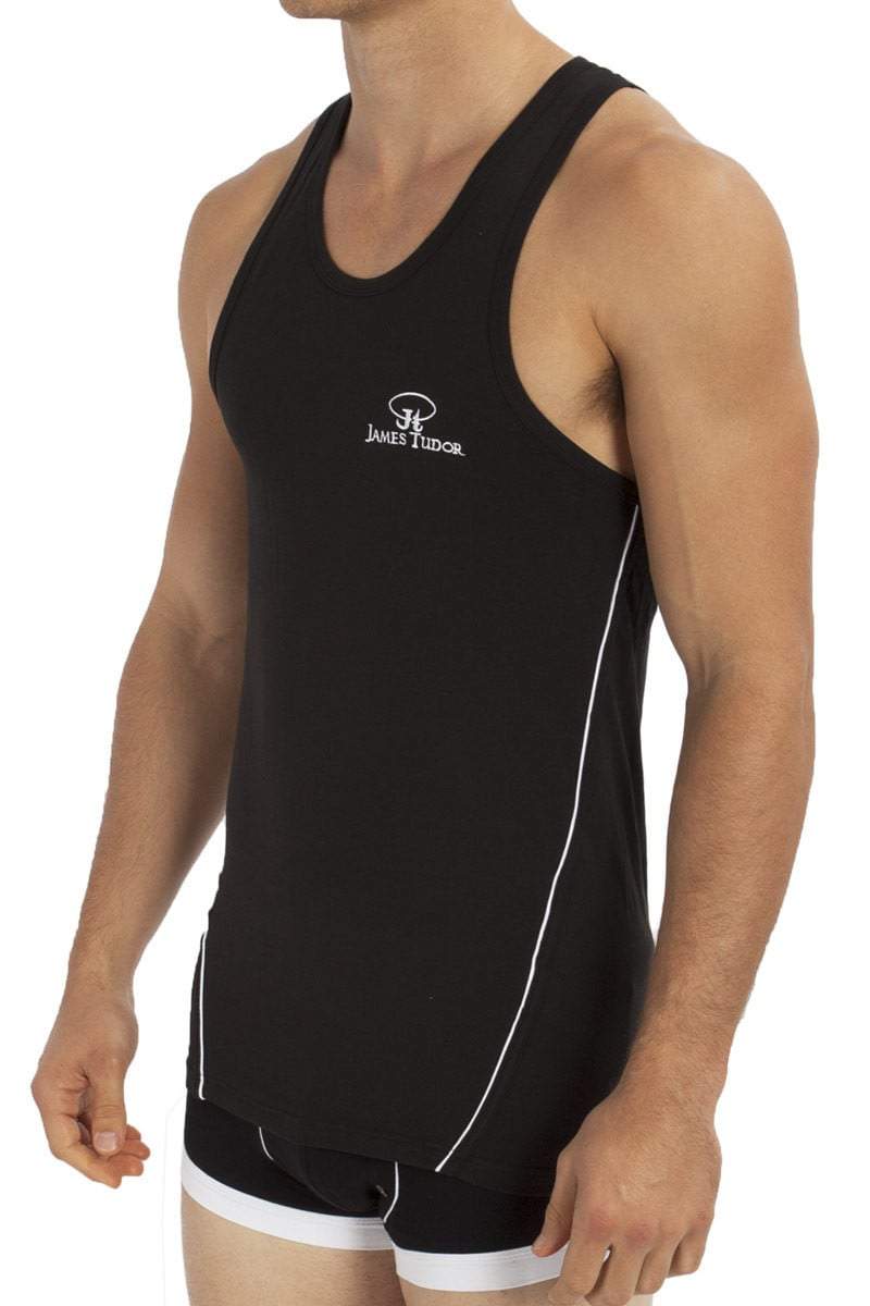 James Tudor Black Sport Tank