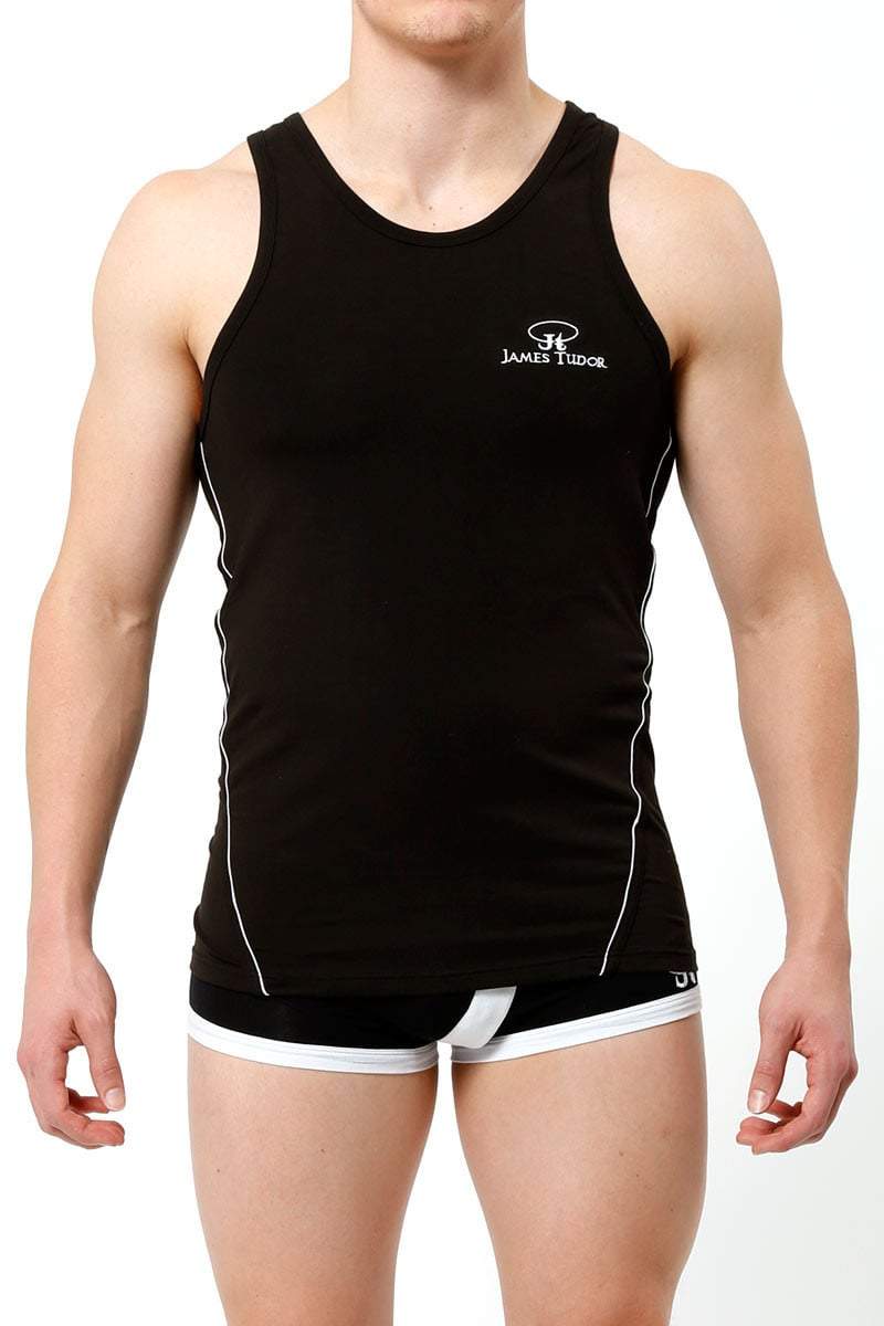 James Tudor Black Sport Tank