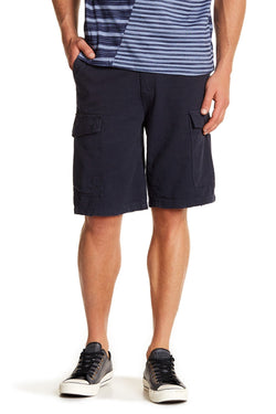 Jeffrey Banks Solid Navy Cargo Short thumbnail 1