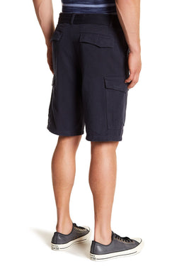 Jeffrey Banks Solid Navy Cargo Short thumbnail 2