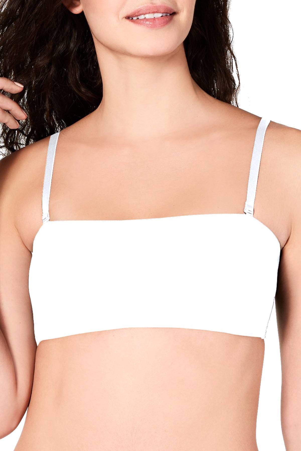 Jenni Convertible Bandeau Bralette in Bright White