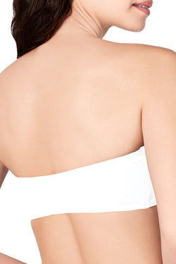 Jenni Convertible Bandeau Bralette in Bright White thumbnail 3