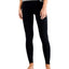 Jenni Cotton Stretch Leggings Deep Black