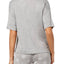 Jenni Graphic Print Lounge Tee in Vacay Grey