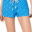 Jenni Lightweight Lounge Short in Blue Cactus