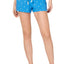 Jenni Lightweight Lounge Short in Blue Cactus