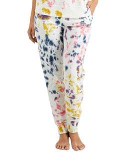 Jenni On Repeat Jogger Pajama Pants Bold Tiedye thumbnail 1