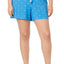 Jenni PLUS Lightweight Lounge Short in Blue Cactus