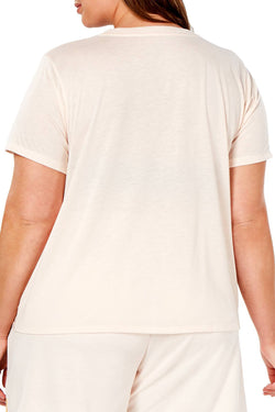 Jenni PLUS Twist Front Lounge Top in 'Beach Por Favor' thumbnail 2