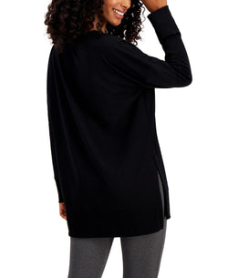 Jenni Pajama Tunic Top Deep Black thumbnail 3
