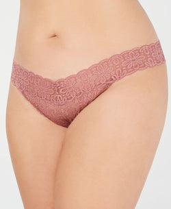 Jenni Plus One Lace Thong Underwear Mauve thumbnail 1