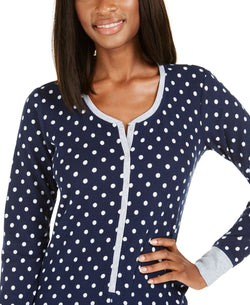 Jenni Printed Thermal One Piece Pajama Electric Dots thumbnail 2