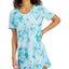 Jenni Short Sleeve Printed Sleep Shirt Turquoise Sea