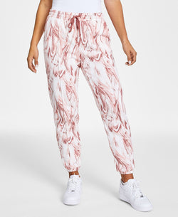 Jenni Style Not Jogger Pants Marble - Rose thumbnail 1