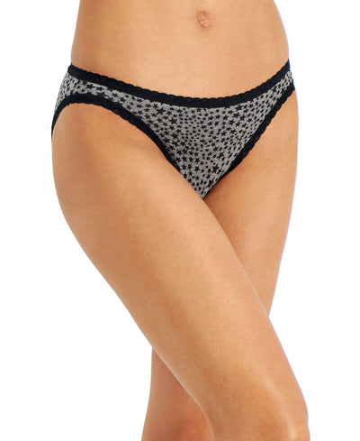 Jenni Women’s Lace Trim Bikini Underwear Star