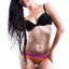 Jezebel Orange & Pink Cheeky Brief