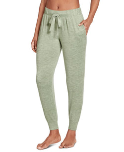 Jockey Luxe Lounge Ribbed Sleepwear Jogger Pants Willow thumbnail 1