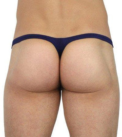 Joe Snyder Navy Bulge Thong thumbnail 1