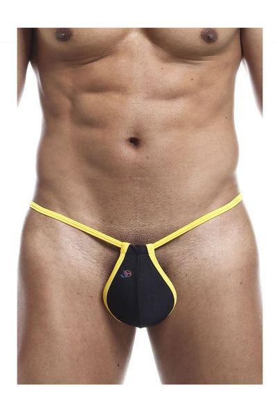 Joe Snyder black JSPSU03 Push-Up G-String