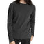 John Varvatos Collection Long-sleeve Slim Fit Tee Dark Gray Heather